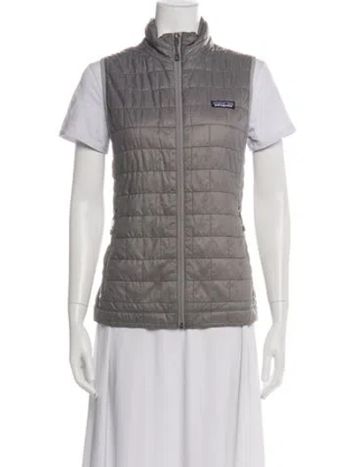 Pre-owned Patagonia Vest In Gray