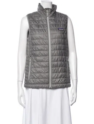 Pre-owned Patagonia Vest In Gray