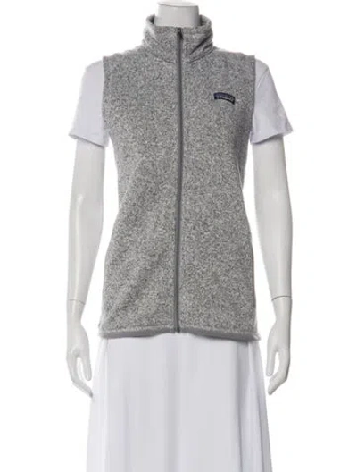 Pre-owned Patagonia Vest In Gray