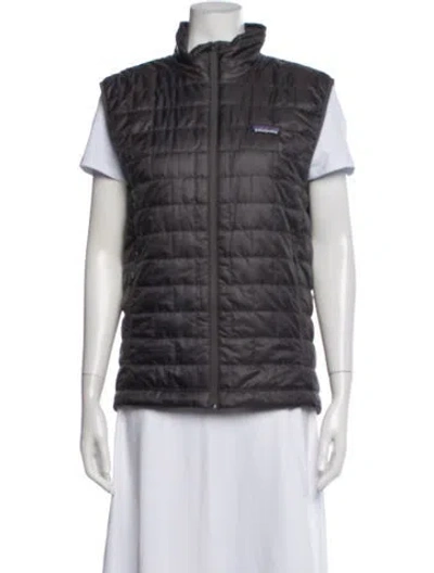 Pre-owned Patagonia Vest In Gray