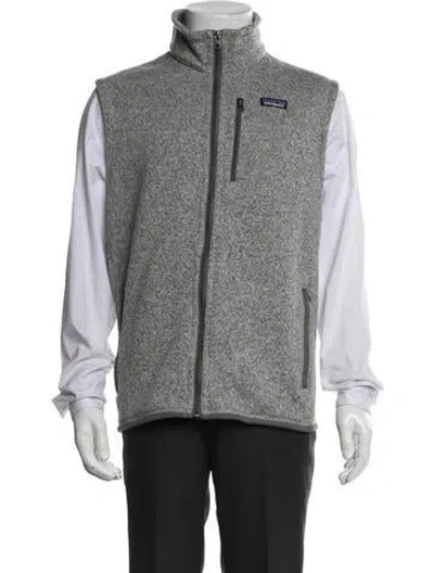 Pre-owned Patagonia Vest In Gray
