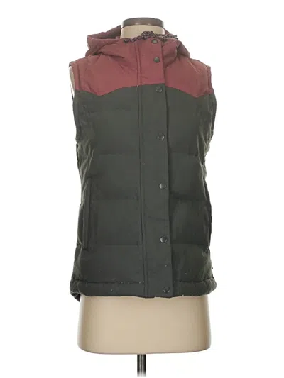 Pre-owned Patagonia Vest In Green