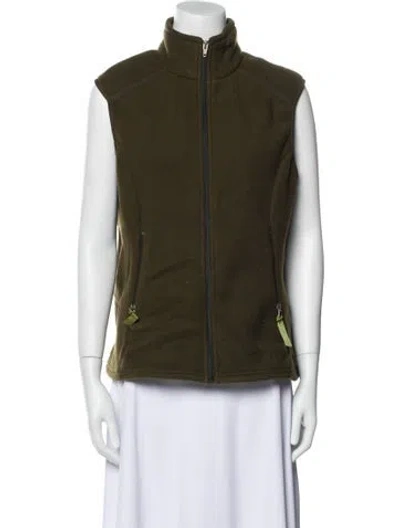 Pre-owned Patagonia Vest In Green