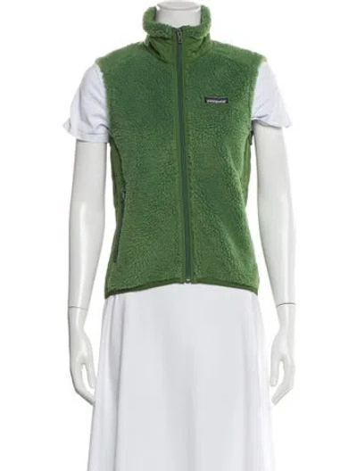 Pre-owned Patagonia Vest In Green