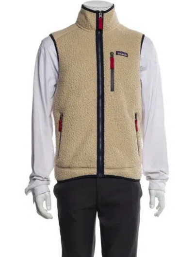 Pre-owned Patagonia Vest In Neutral