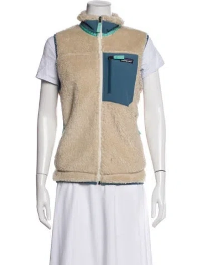 Pre-owned Patagonia Vest In Neutral