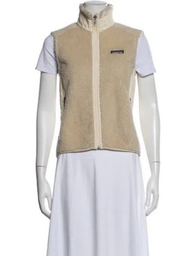Pre-owned Patagonia Vest In Neutral