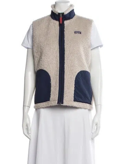 Pre-owned Patagonia Vest In Neutral