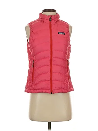 Pre-owned Patagonia Vest In Pink