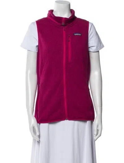 Pre-owned Patagonia Vest In Pink