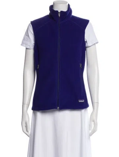 Pre-owned Patagonia Vest In Purple