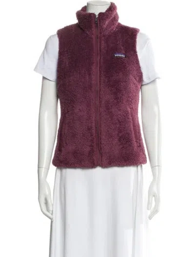 Pre-owned Patagonia Vest In Purple