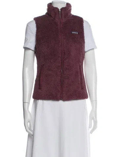 Pre-owned Patagonia Vest In Purple