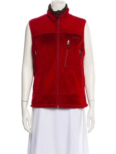 Pre-owned Patagonia Vest In Red