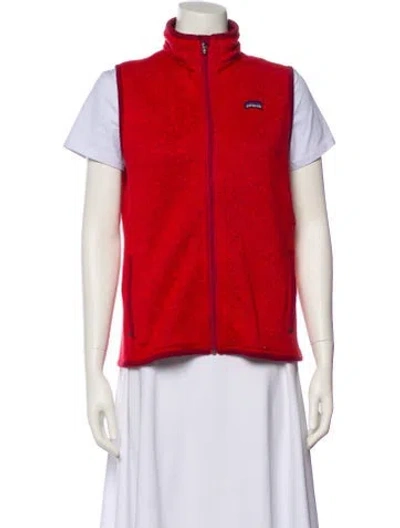 Pre-owned Patagonia Vest In Red