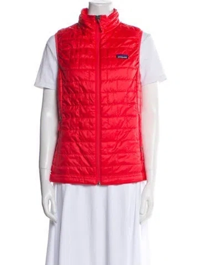 Pre-owned Patagonia Vest In Red