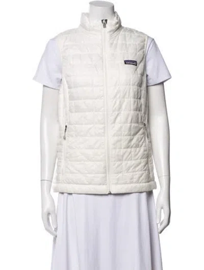 Pre-owned Patagonia Vest In White