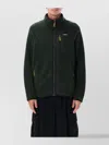 Patagonia Vintage Fleece Jacket Zipped Pockets In Green