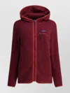 Patagonia Retro Pile Fleece Hooded Jacket In Red