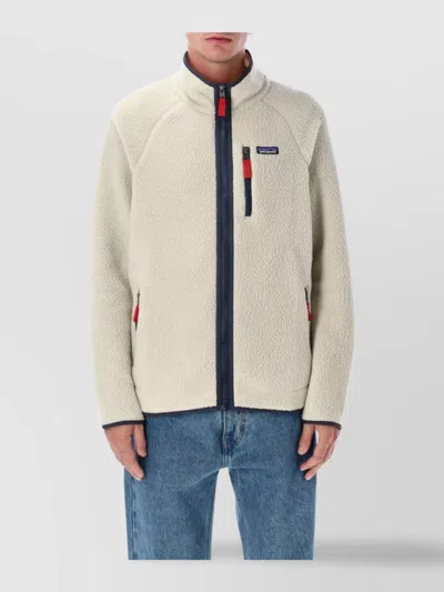 Patagonia Vintage Style Pile Jacket In Neutral