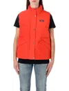 Patagonia Vs Down Drift Vest In Orange