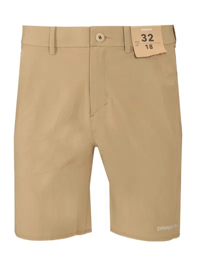 Patagonia Walk Shorts Trousers Beige In Brown