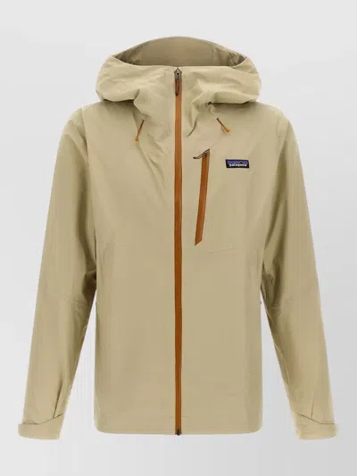 Patagonia Waterproof Raincoat In Gray