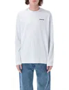 Patagonia Crew Neck Long Sleeves T-shirt In White