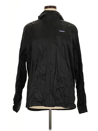 Pre-owned Patagonia Windbreaker Jacket In Black