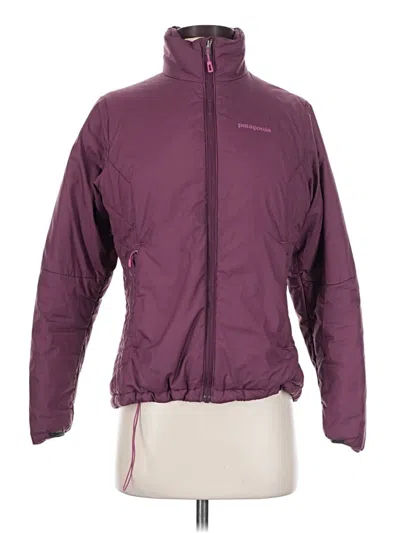 Pre-owned Patagonia Windbreaker Jacket In Purple