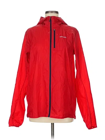 Pre-owned Patagonia Windbreaker Jacket In Red