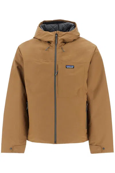 Patagonia Windshadow Hooded Jacket In Brown