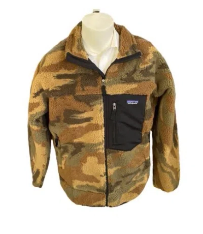 Pre-owned Patagonia With Tag  Kansas Sky Classic Tan Camo Retro X Jacket Sz Xxl In Multicolor