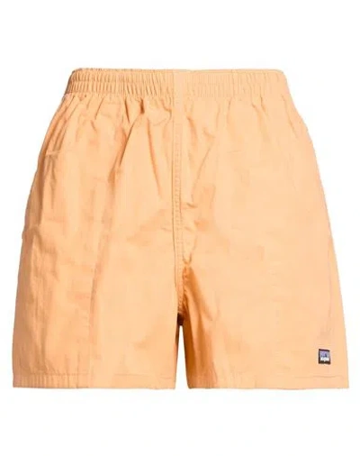 Patagonia Woman Shorts & Bermuda Shorts Apricot Size S Cotton In Brown