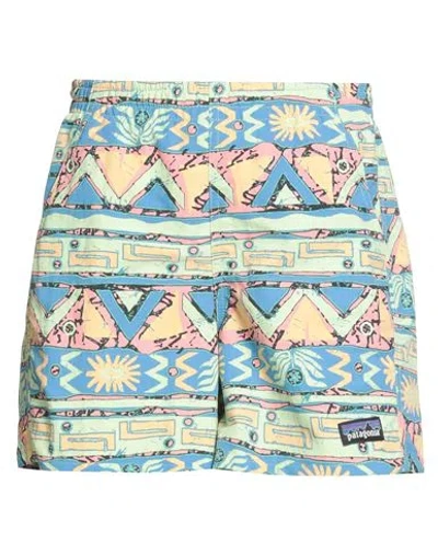 Patagonia Woman Shorts & Bermuda Shorts Light Green Size Xs Recycled Nylon In Multi