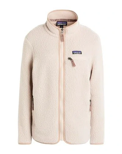 Patagonia Woman Sweatshirt Beige Size L Recycled Polyester