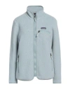 Patagonia Woman Sweatshirt Sky Blue Size M Recycled Polyester