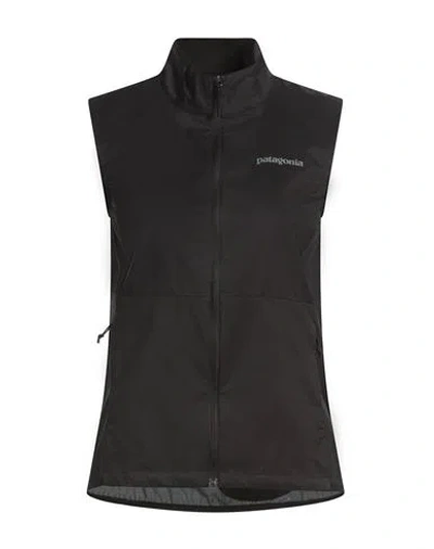 Patagonia Woman Vest Black Size S Recycled Polyester
