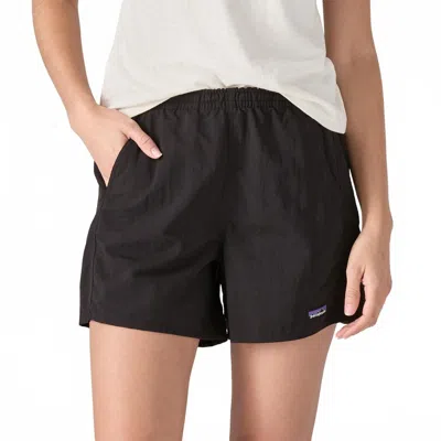 Patagonia Women's Baggies Shorts 5" In Black