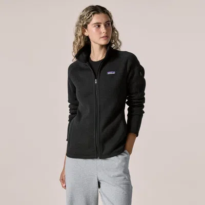 Patagonia Women's Better Sweater® Fleece Jacket In Black