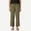 Patagonia Women's Garden Island Pants In Whole Weave: River Rock Green In Green