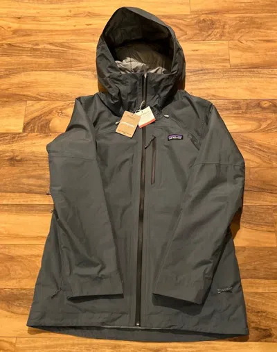 Pre-owned Patagonia Women's Insulated Ski Powder Town Jacket - Nouveau Green - M -