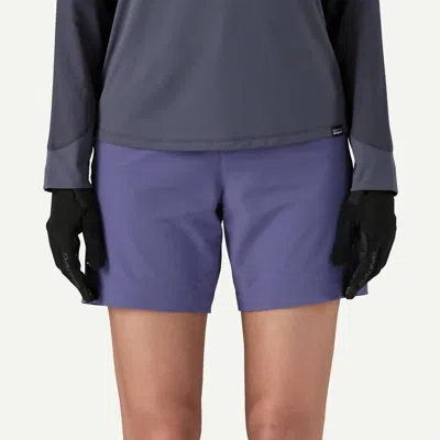 Patagonia Women's Landfarer Bike Shorts In Solstice Purple In Blue