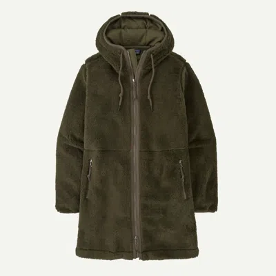 Patagonia Women's Lonesome Mesa Hooded Parka In Basin Green In Multi