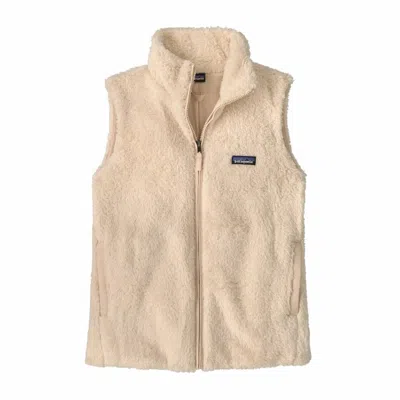 Patagonia Women's Los Gatos Fleece Vest In Natural In White