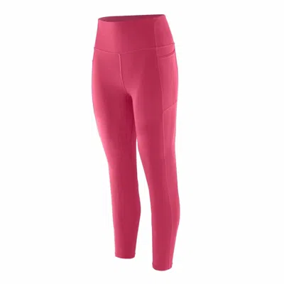Patagonia Women's Maipo 7/8 Stash Tights In Luminous Pink In Multi
