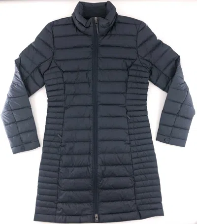 Pre-owned Patagonia Women's Puff Fiona Parka Long Slim Fit Jacket Smolder Blue Xs Frsh