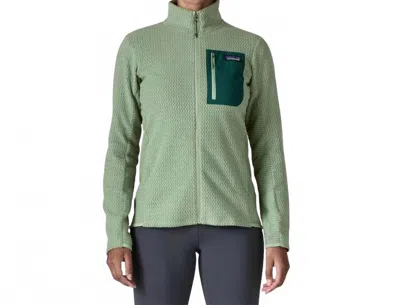 Patagonia Women's R1 Air Fleece Jacket In Ellwood Green