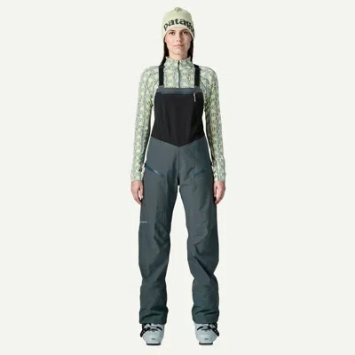 Patagonia Women's Snowdrifter Ski/snowboard Bibs In Summit Blue In Multi