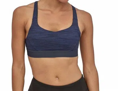 Patagonia Women's Switchback Sports Bra In Dolomite Blue,smolder Blue